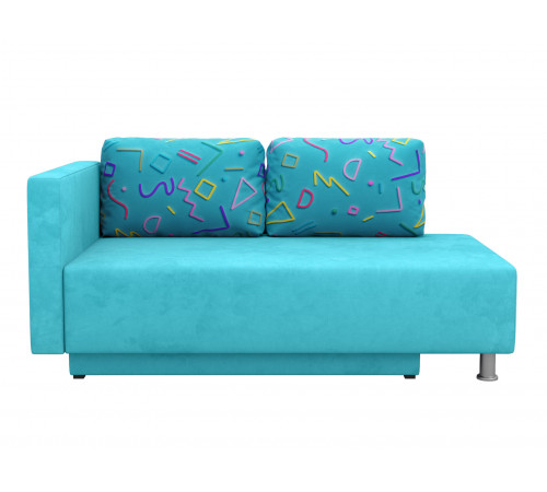 Диван Мэдисон, голубой принт