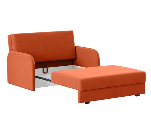 Диван Динс, терракотовый