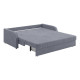 Диван Сантос 180 с ящиком, серый