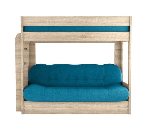 Диван Твинс двухъярусный, бирюза