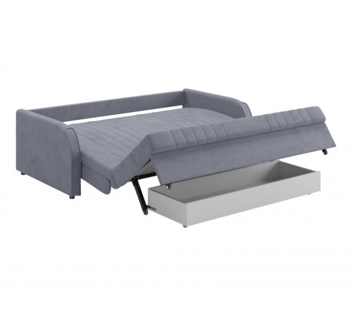Диван Сантос 180 с ящиком, серый
