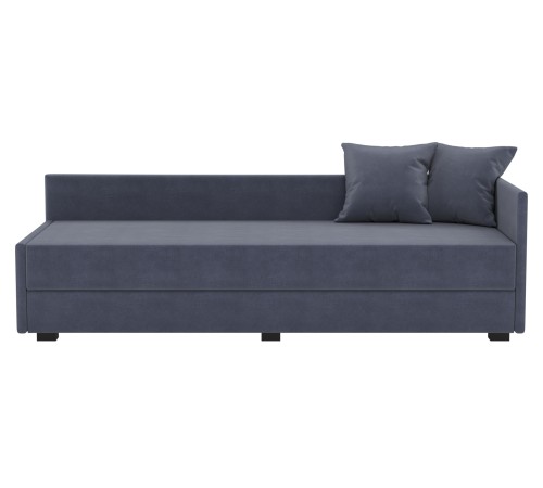 Диван Нордик (велюр), серый