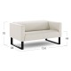 Диван Эбот Мини, белый