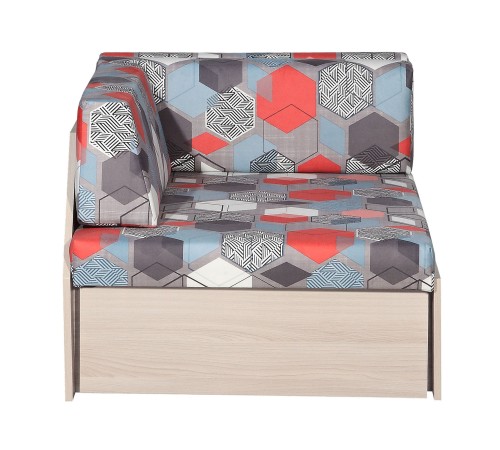 Диван Дауни, геометрия серый