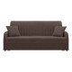 Диван Сантос 180 с ящиком, коричневый