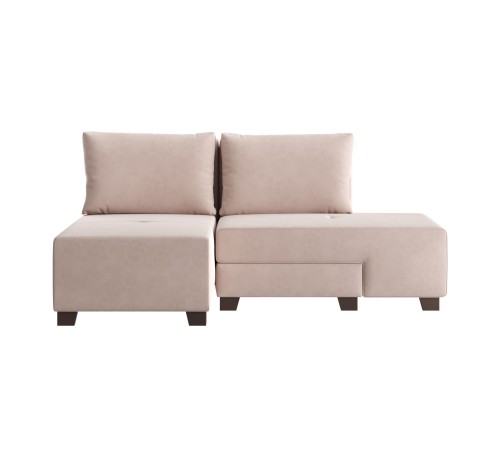 Диван Ленни 2 секции, бежевый