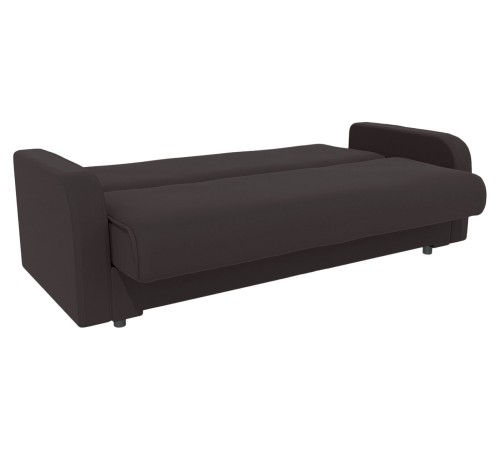 Диван Конти с подлокотниками, коричневый