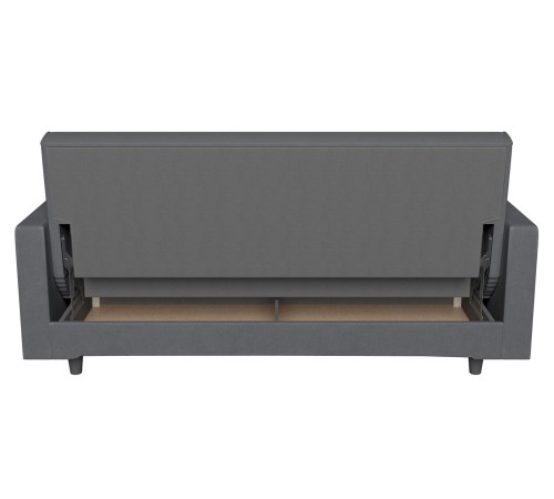 Диван Конти с подлокотниками, серый