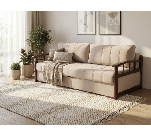 Диван Барон, бежевый