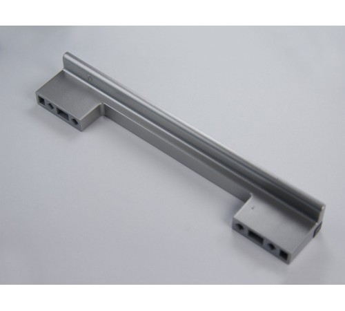 Ручка-скоба С17, 00-00047657, металлик/дуб венге