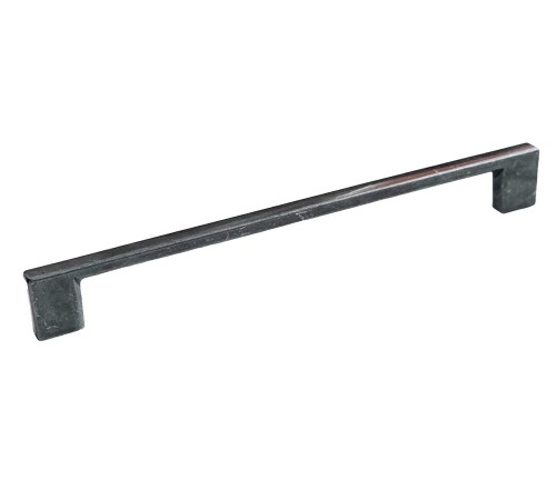 Ручка скоба 0008 (192), (200х7х25), Мишель (низ), Античное серебро