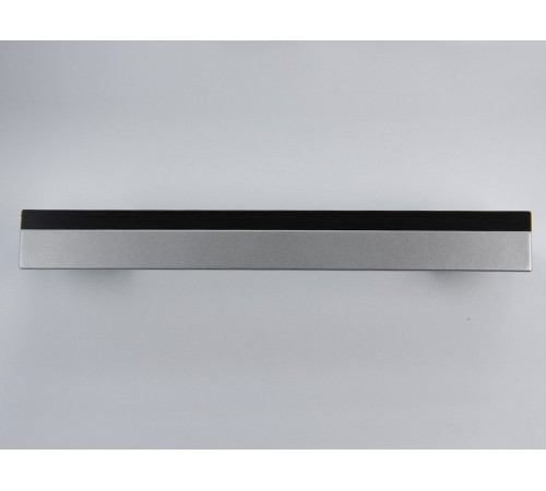 Ручка-скоба С17, 00-00047657, металлик/дуб венге