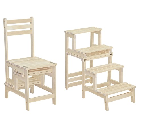 Стул-стремянка Марк, натуральный