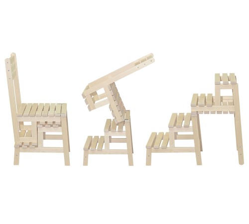 Стул-стремянка Марк, натуральный