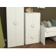 Детский шкаф 2 дв Пикси с полками, мечтательный пион