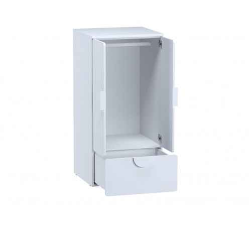 Детский шкаф 2 дв Пикси с полками, мечтательный пион