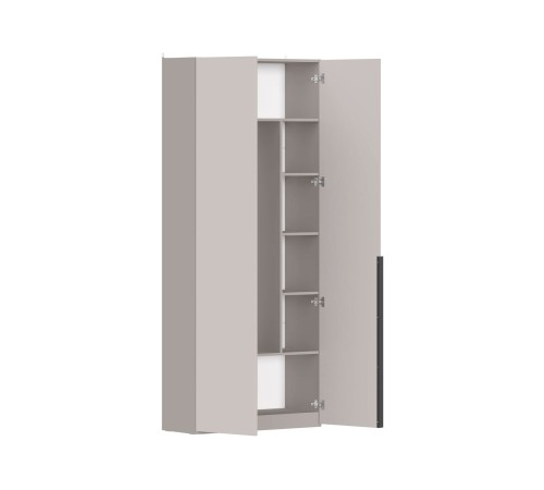 Шкаф 2 дв Осака ПМ-441.22, велюр/сантьяго софт