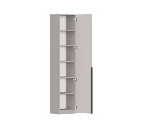 Шкаф 1 дв Осака ПМ-441.21, велюр/сантьяго софт