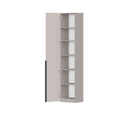 Шкаф 1 дв Осака ПМ-441.21, велюр/сантьяго софт