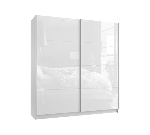 СТЛ.532.02 Шкаф-купе Марвин 2 дв. 2032 Белый/Белый глянец