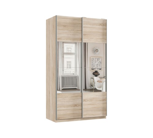 Шкаф-купе Smart 1222 220х120х60, ясень шимо светлый/фасад (дз.дз).01.(01.01).01 Шкаф-купе Smart 1222 220х120х60, ясень шимо светлый/фасад (дз.дз).01.(01.01).01
