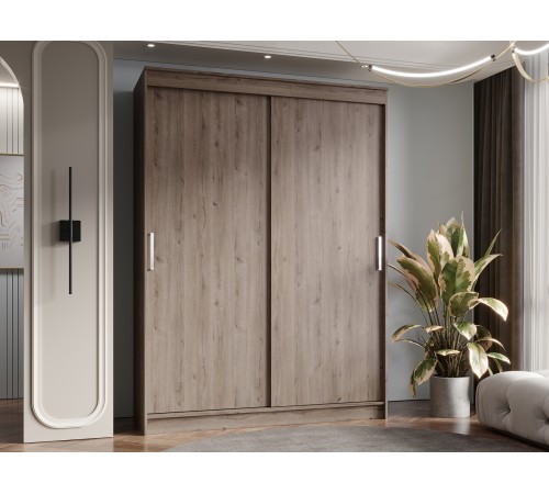 Шкаф-купе Гранд 160 см, дуб горный