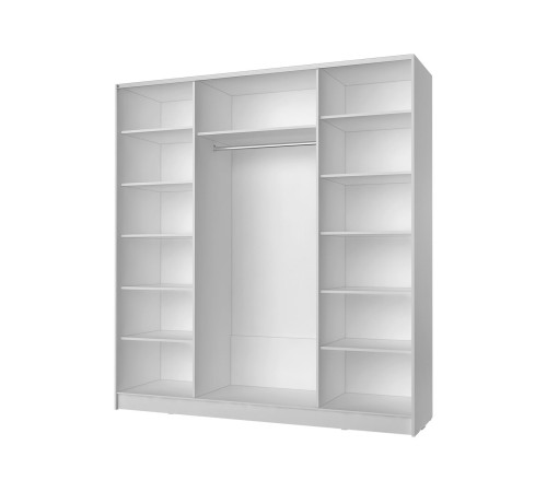 СТЛ.532.02 Шкаф-купе Марвин 2 дв. 2032 Белый/Белый глянец