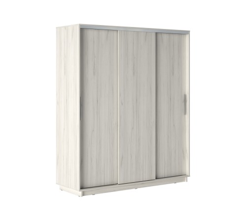 Шкаф-купе Стоун Стандарт 236х180х59.7, Дуб Крафт белый
