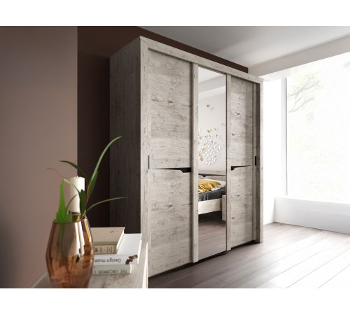 Шкаф-купе Соренто 3 дв, дуб бонифаций