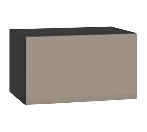 Шкаф навесной Сидней 16.314.05, антрацит/веллюто капучино