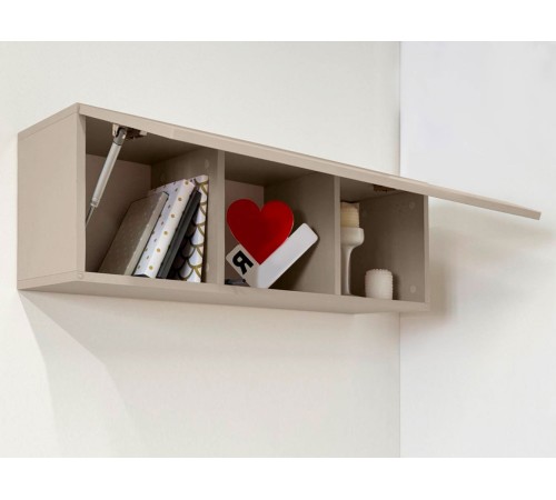 Шкаф навесной Рич, кашемир/фрапучино матовый