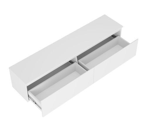 Шкаф навесной Симпл, белый