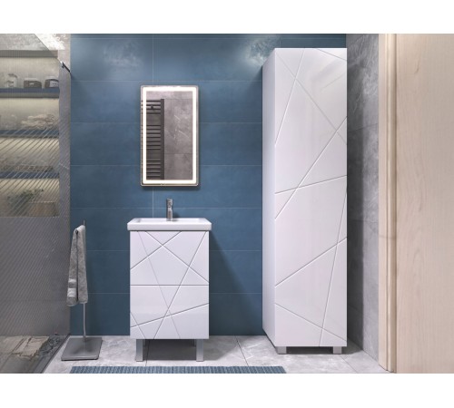 Шкаф Геометрия 450, белый