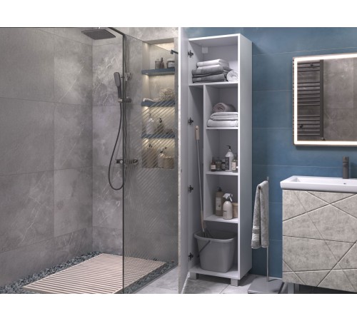 Шкаф Геометрия 450, бетон