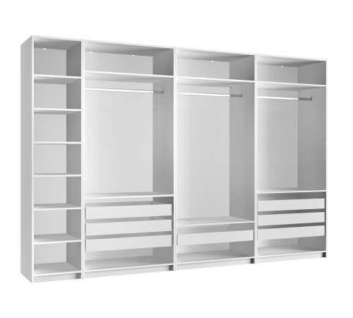 Шкаф Пракс, белый