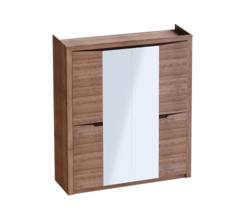 Шкаф Соренто 4 дв, дуб бонифаций