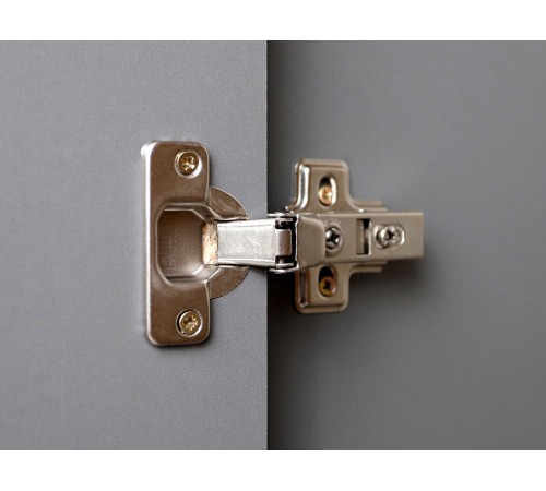 Шкаф 2 дв Ольга-Лофт 3.1 с зеркалом, дуб крафт золотой/темно-серый