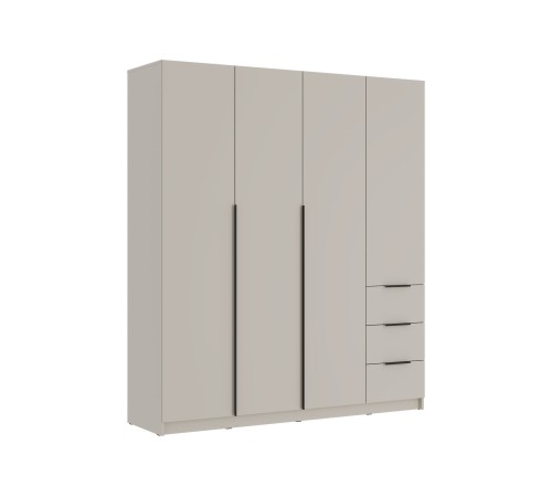 Шкаф 4 дв Вентуро, кашемир