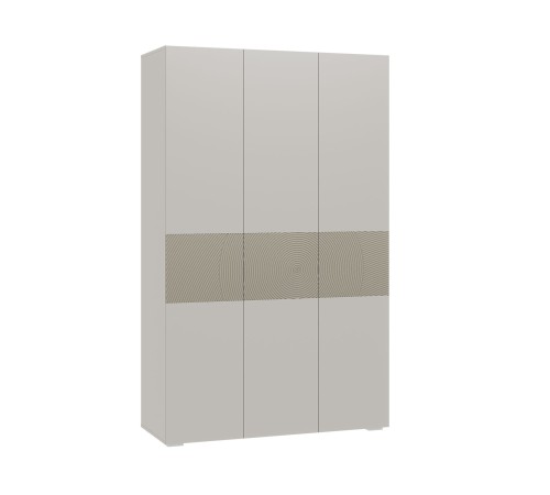 Шкаф 3 дв Атлантис, кашемир/флан матовая