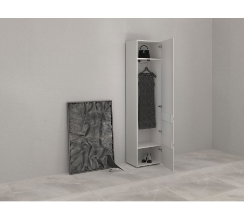 Шкаф-пенал Одри, белый