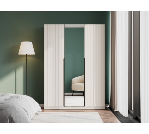 Шкаф 3 дв с зеркалом Памир, меланж