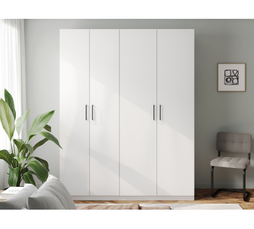 Шкаф 4 дв Сиена 17 Шк 21 ШК-22, белый