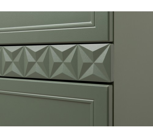 Шкаф 3 дв Марион 16.340.03, дымчатый Зеленый/олива шагрень
