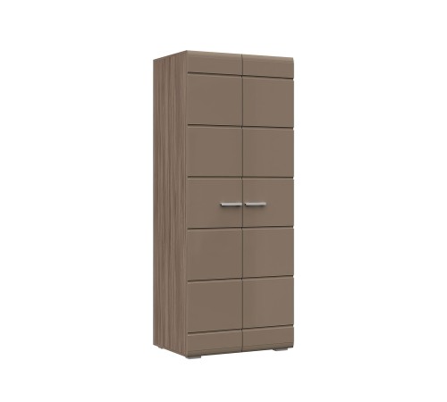 Шкаф 2 дв Вегас, шимо темный/кофе