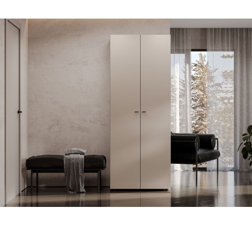 Шкаф 2 дв Гиза, дуб венге/меланж