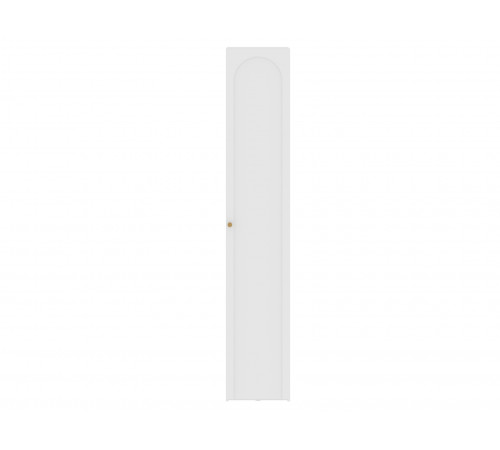 Шкаф 1 дв Ванесса, белый/золото