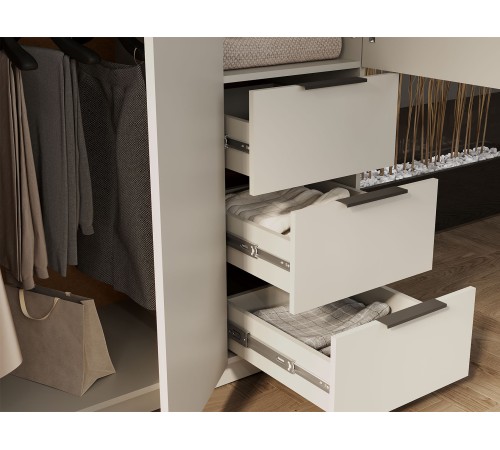 Шкаф 4 дв Вентуро, кашемир