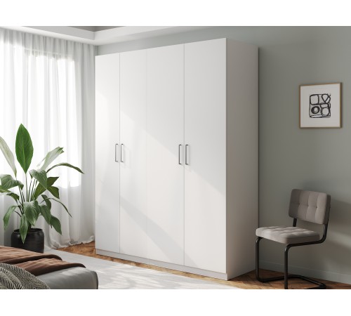 Шкаф 4 дв Сиена 17 Шк 21 ШК-22, белый