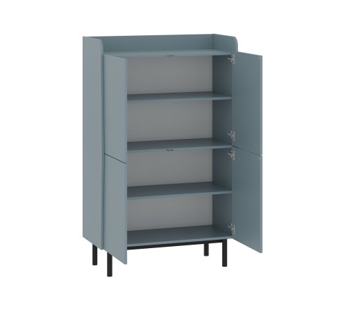 Шкаф 4 дв Бруно, дасти Грин