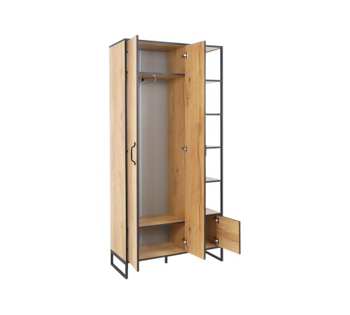 Шкаф 2 дв Виртон-2, дуб крафт золотой